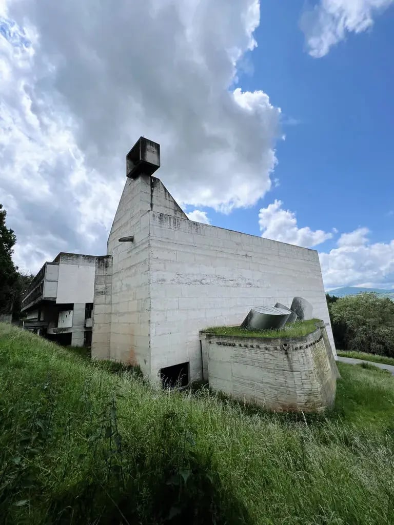 Rediscovering Le Corbusier's Radical Vision at La Tourette external view of the church