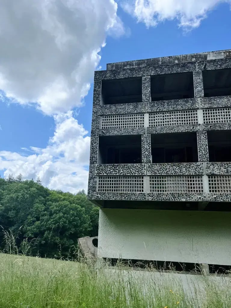 Rediscovering Le Corbusier's Radical Vision at La Tourette with a view of the loggia (balconies)