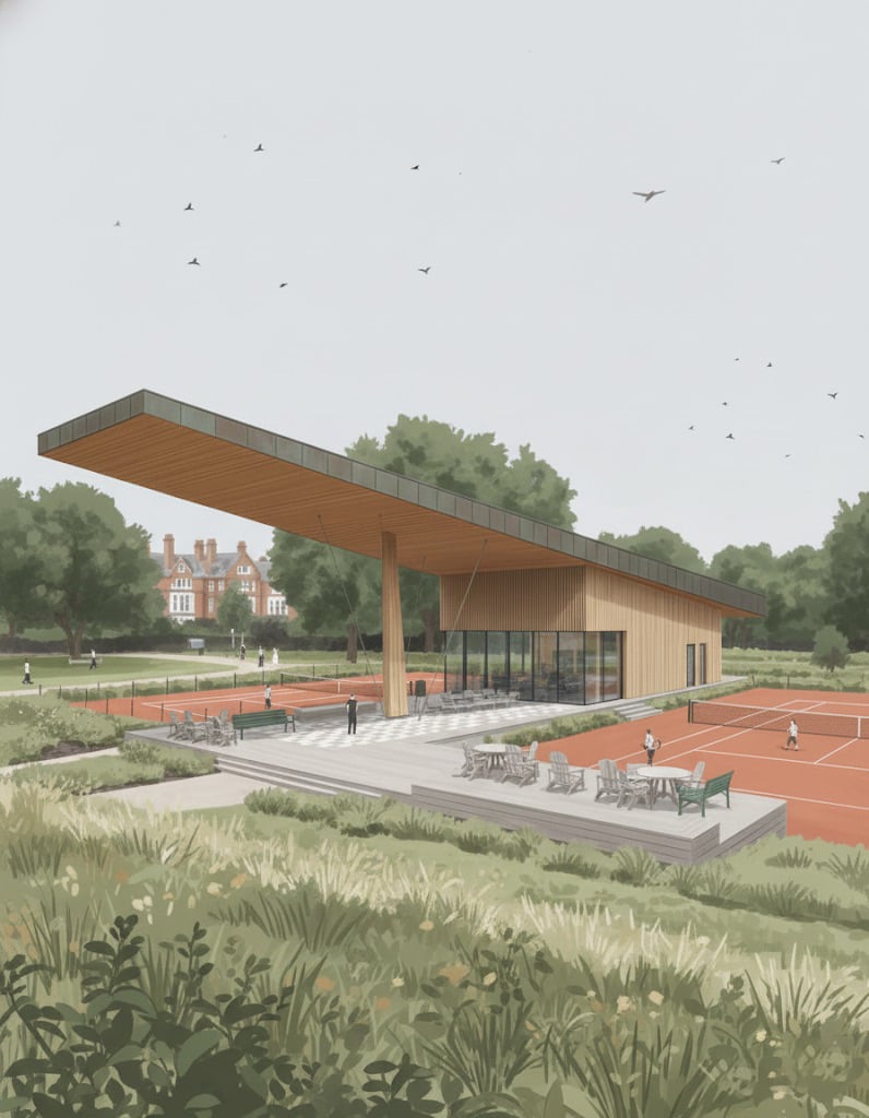 Community-park-tennis-pavilion-with-big-roof-RISE-Design-Studio-2