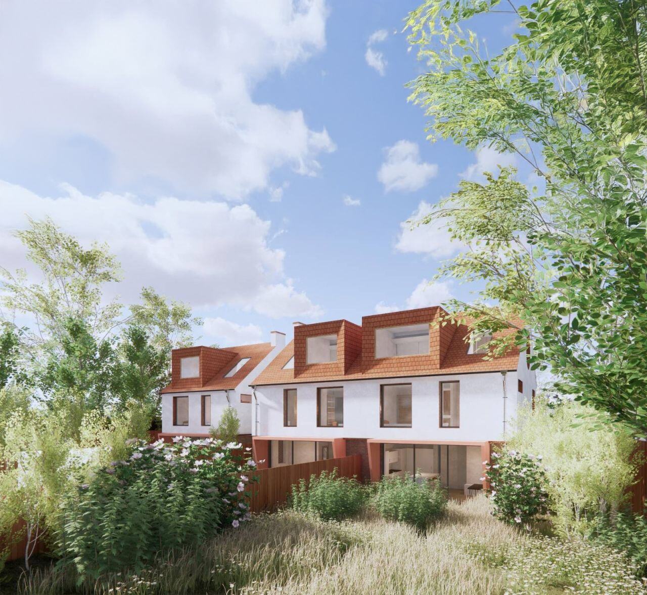 RISE-Design-Studio-Architects-Greenwich-Three-Houses-Backland-Development-Sustainable-Architecture-2MC-Front-view-3