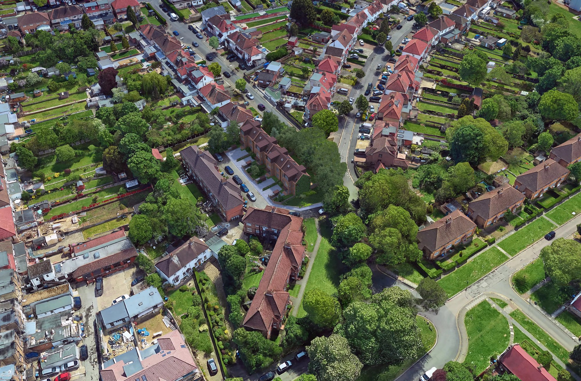 RISE-Design-Studio-Architects-Kenton-Mews-Houses-Sustainable-Architecture-3AF-02-Aerial-View-02