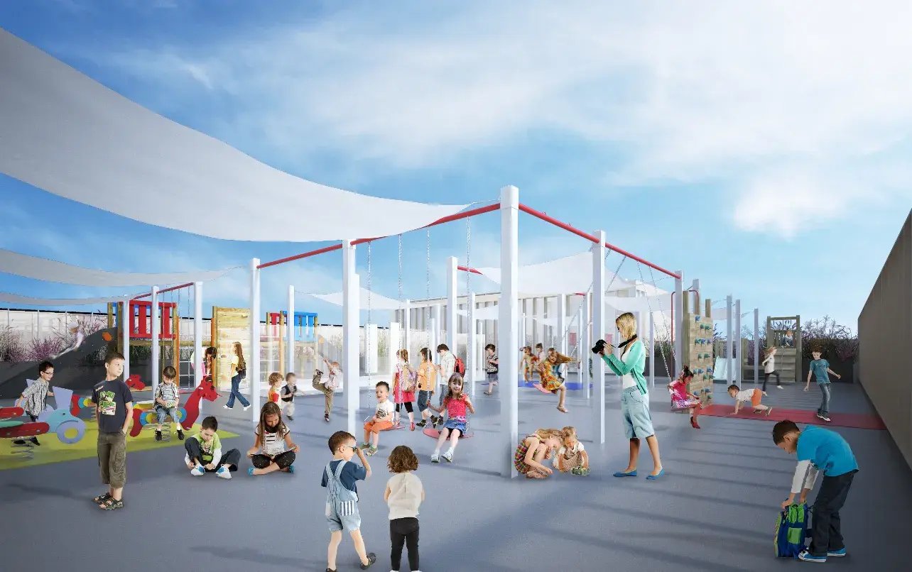 RISE-Design-Studio-Architects-Lyceum-School-Shoreditch-3AF-04-Rooftop-Playground
