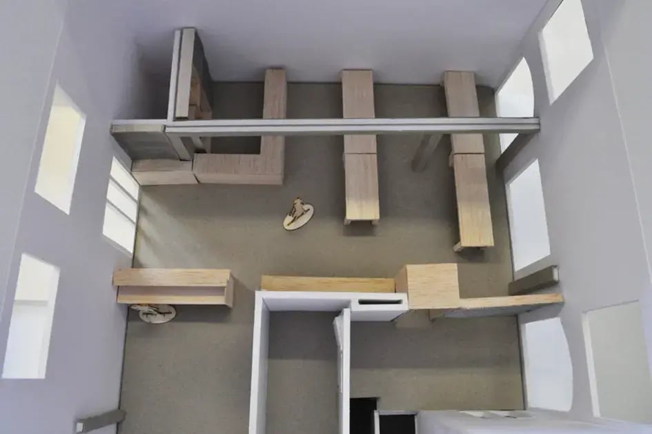 RISE-Design-Studio-Architects-Restaurant-Carousel-One-Interiors-Fit-Out-DR5-Physical-Model-3