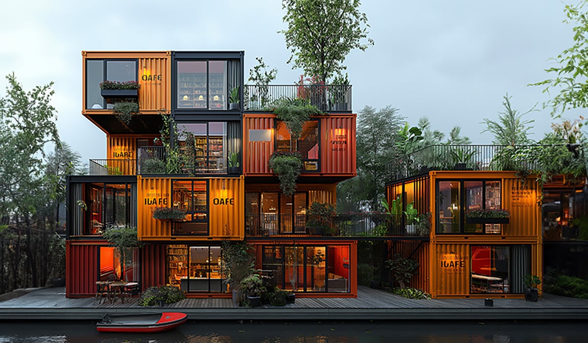 RISE-Design-Studio-London-Sustainable-Architects-Stadium-Brewery-Upcycled-Shipping-Containers