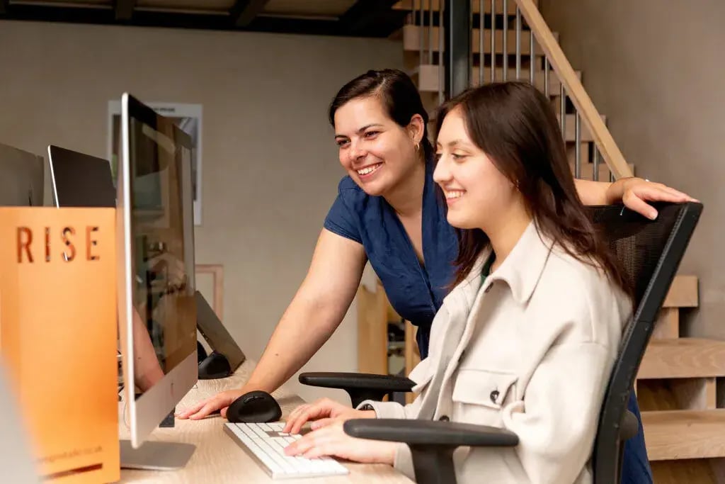 Photo of the team at RISE Design Studio