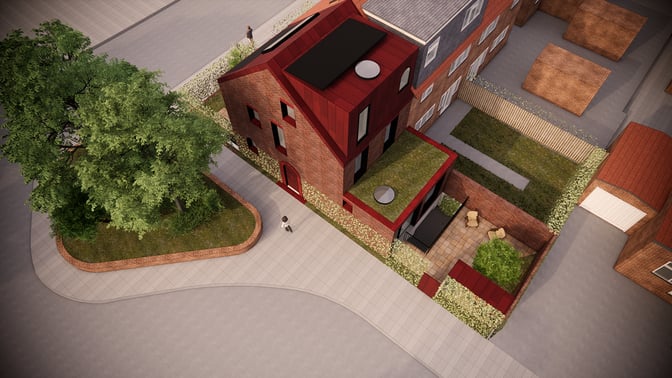 RISE_Design_Studio-Red_House-Aerial_View-Householder_Application