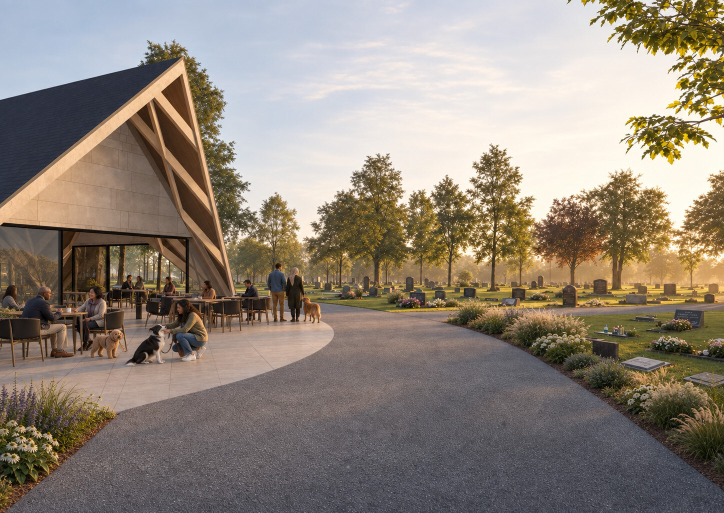 four-peaks-pavilion-cafe-terrace-cemetery-landscape
