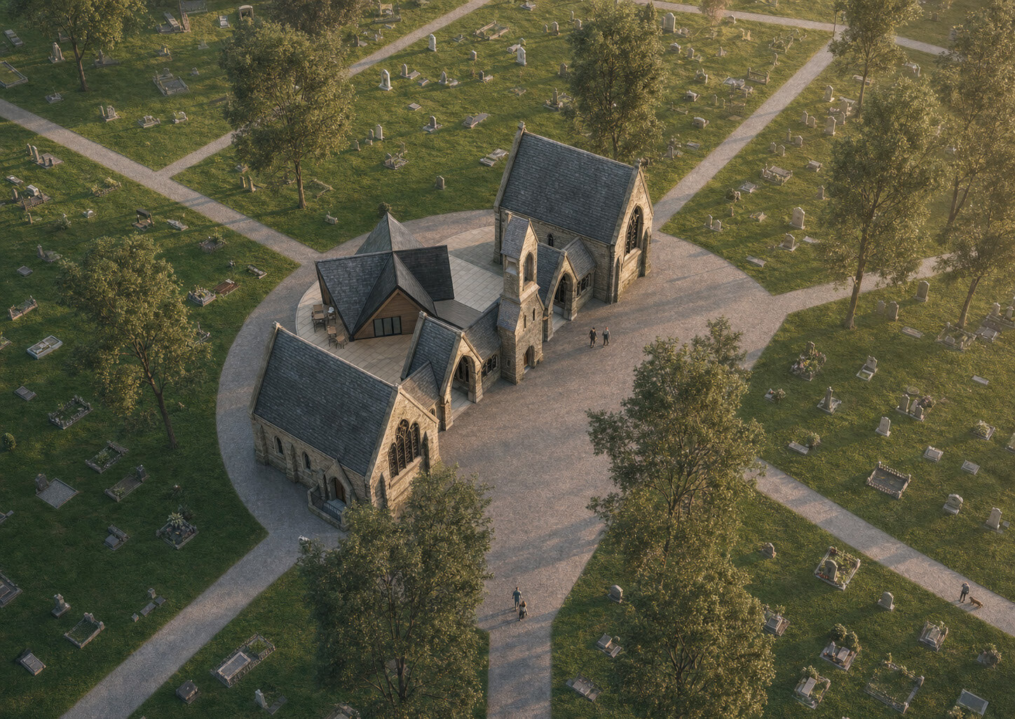 four-peaks-pavilion-chapels-oblique-aerial