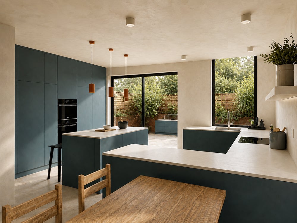 ice-cream-house-2-hampstead-kitchen-teal-cabinetry-tadelakt-rise-design-studio