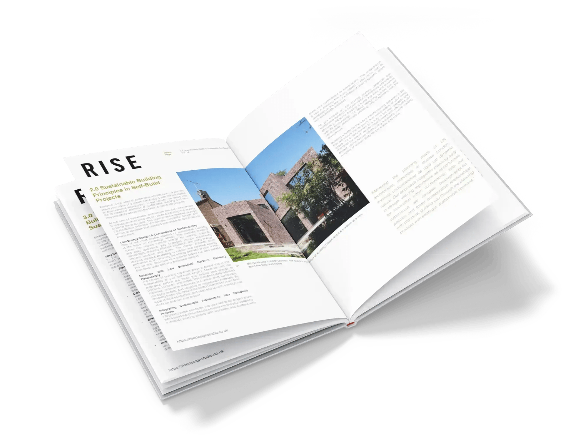 RISE Design Studio book showcasing sustainable architecture and low-energy design projects RISE Design Studio book showcasing sustainable architecture and low-energy design projects