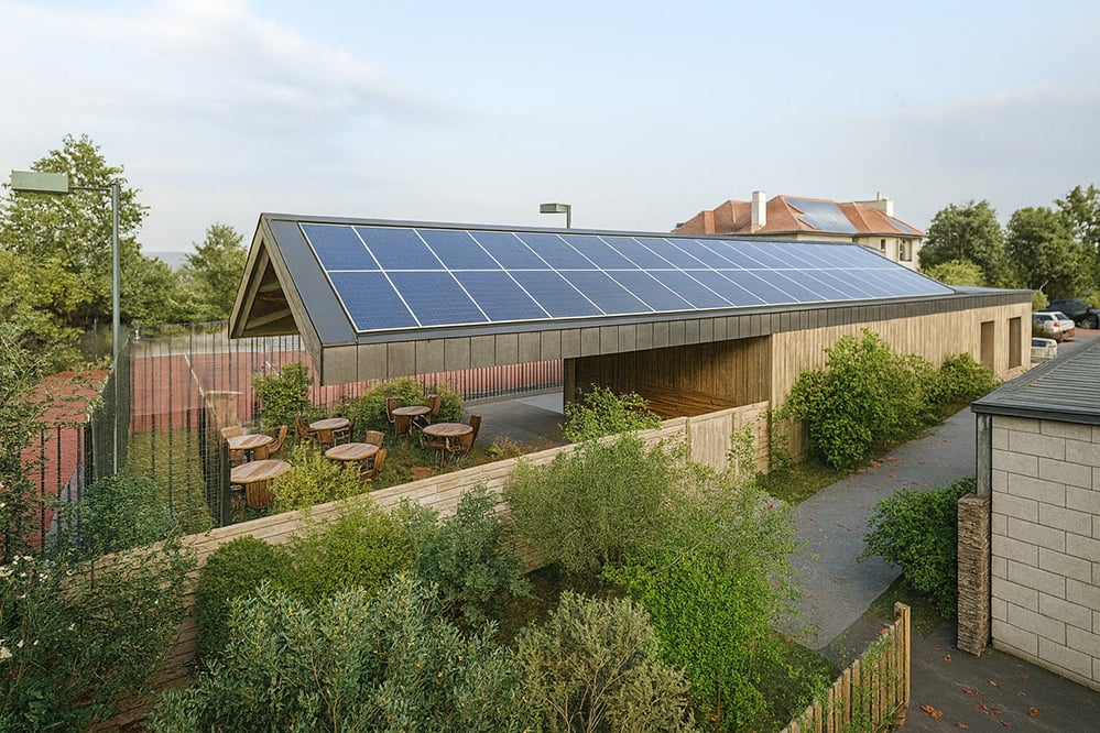 sutton-churches-tennis-clubhouse-exterior-solar-panels-rise-design-studio